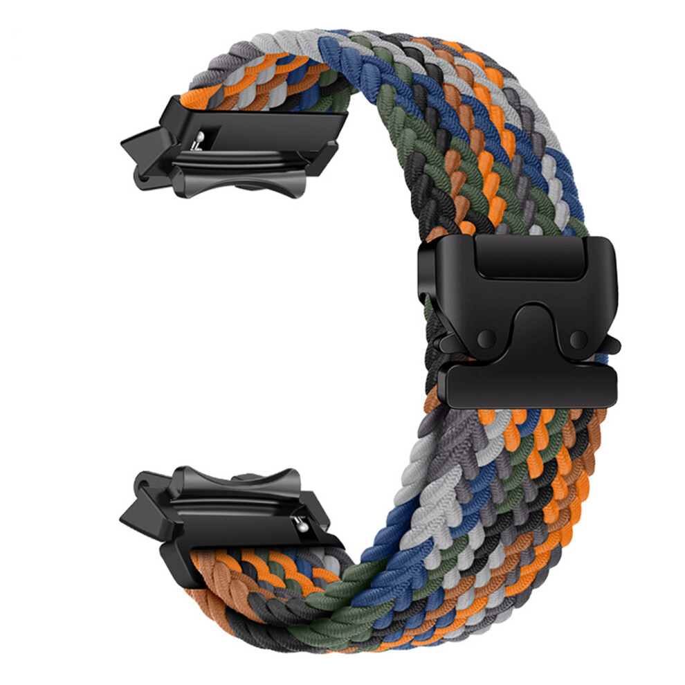 (Camo Colorful) Replacement Strap For Huami Amazfit T-Rex 3 / T-Rex 2 Parachute Buckle Braided Elastic Nylon Watch Band 6914295284387