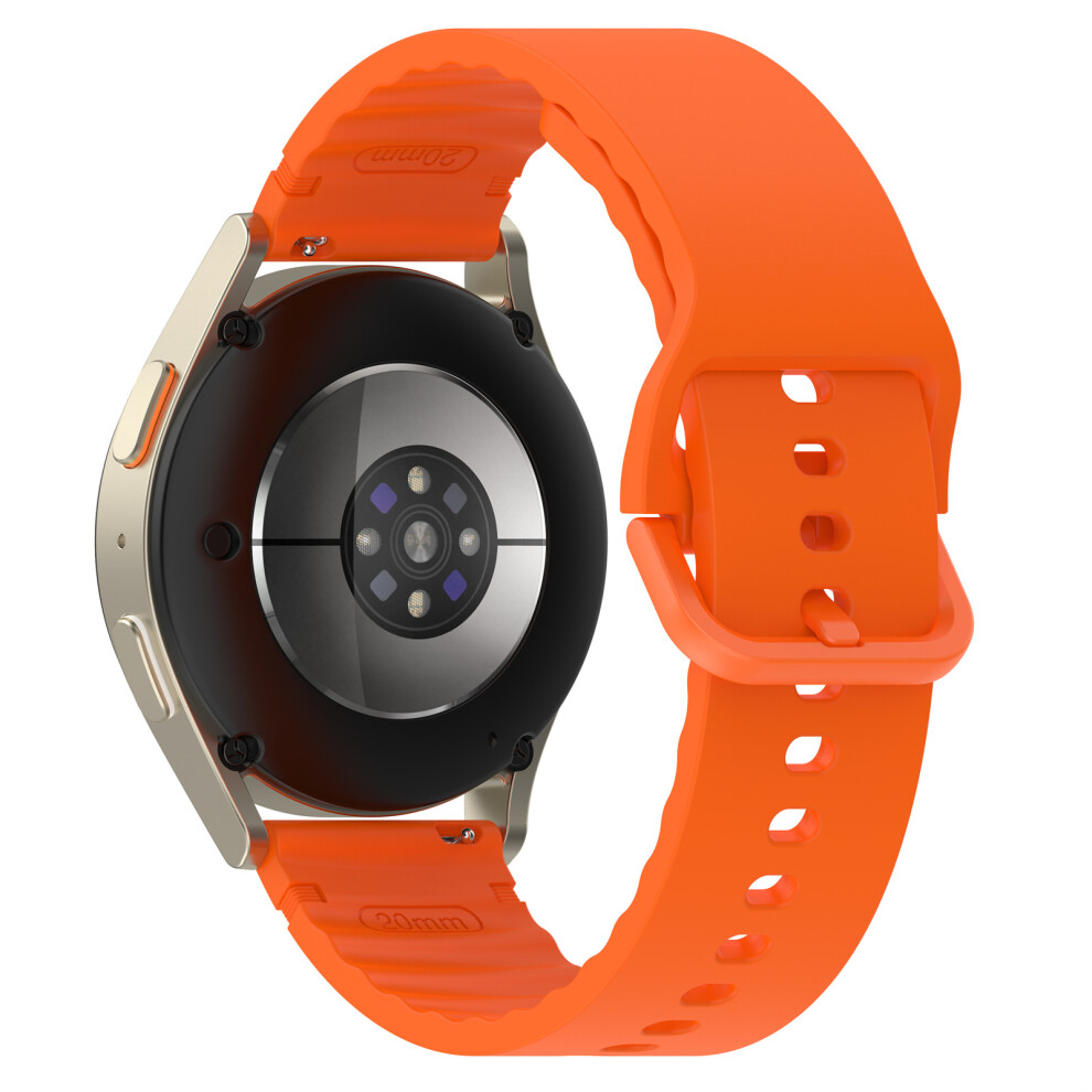 (Orange) 22Mm Silicone Band For Garmin Forerunner 570 47Mm / Forerunner 970 / 265 / 255 Quick Release Replacement Watch Strap Orange 6914291750749