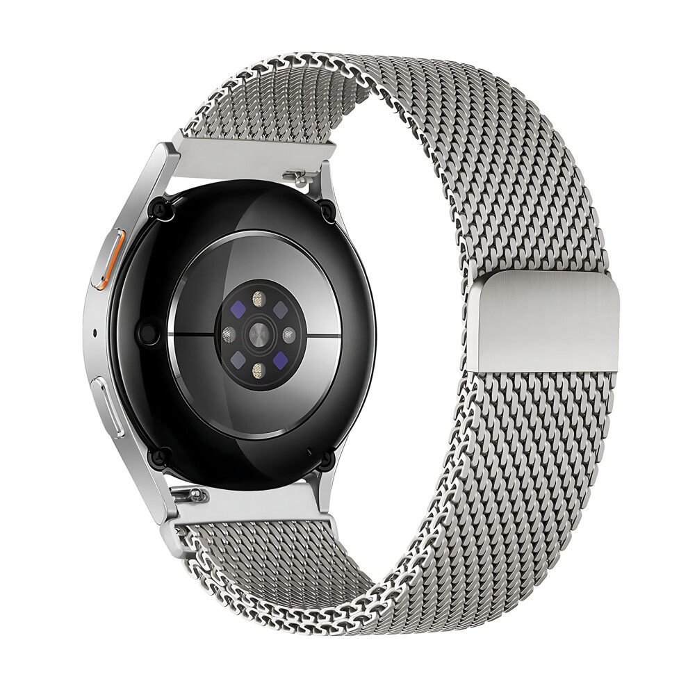 (Starlight) 20Mm Mesh Milanese Loop Magnetic Strap For Samsung Galaxy Watch7 44Mm / 40Mm Stainless Steel Watch Band 6914298279366