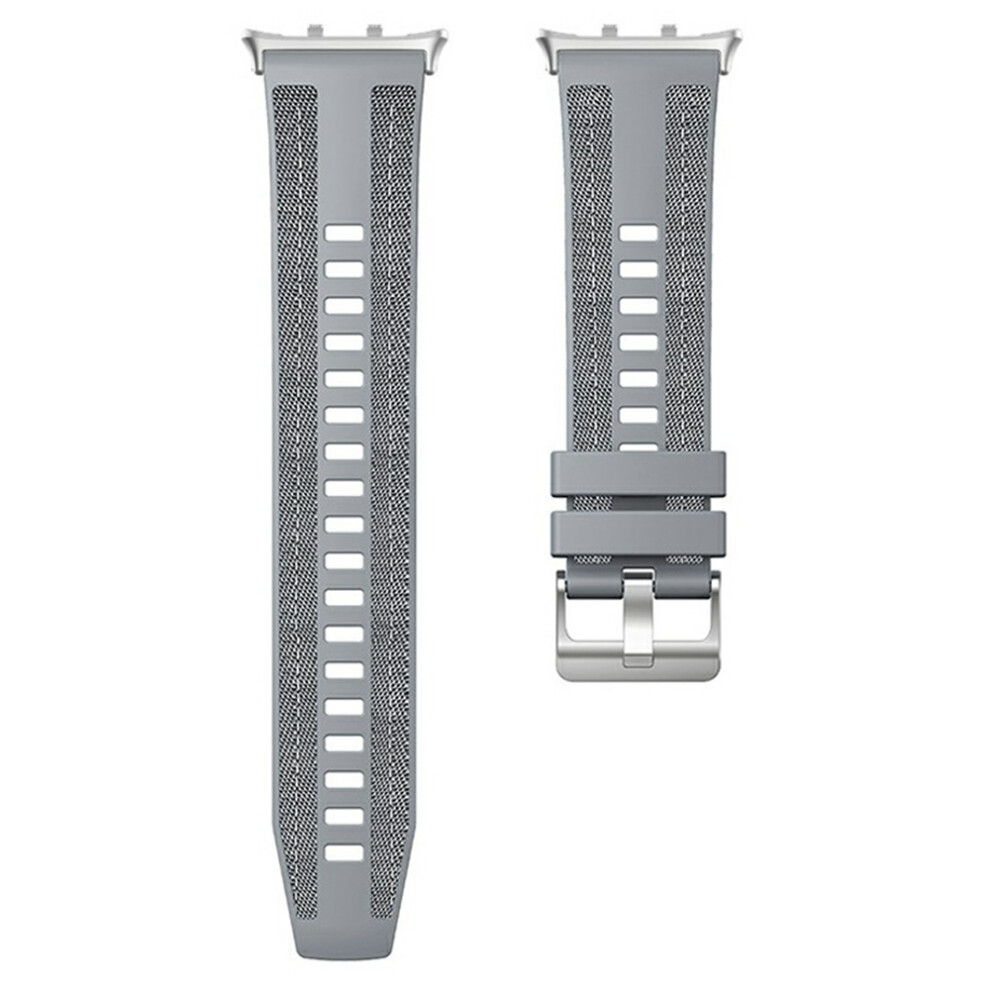 (Grey) For Honor Watch X5 Breathable Woven Silicone Strap Adjustable Wristband Replacement Grey 6914296424225