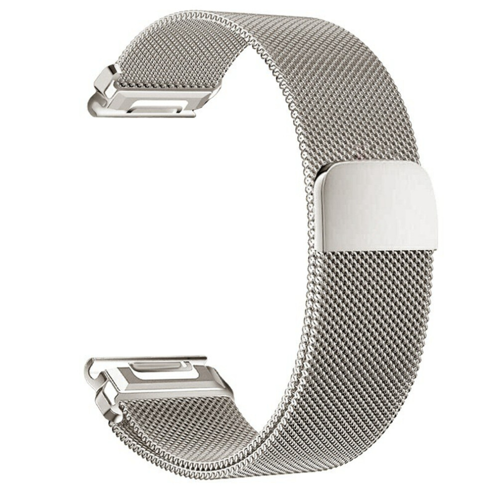 (Starlight) 26Mm Integrated Quick Release Strap For Garmin Fenix 8 Pro Amoled 51Mm / 8 51Mm / Enduro 3 / Enduro 2 Milanese Stainless 6914299109976