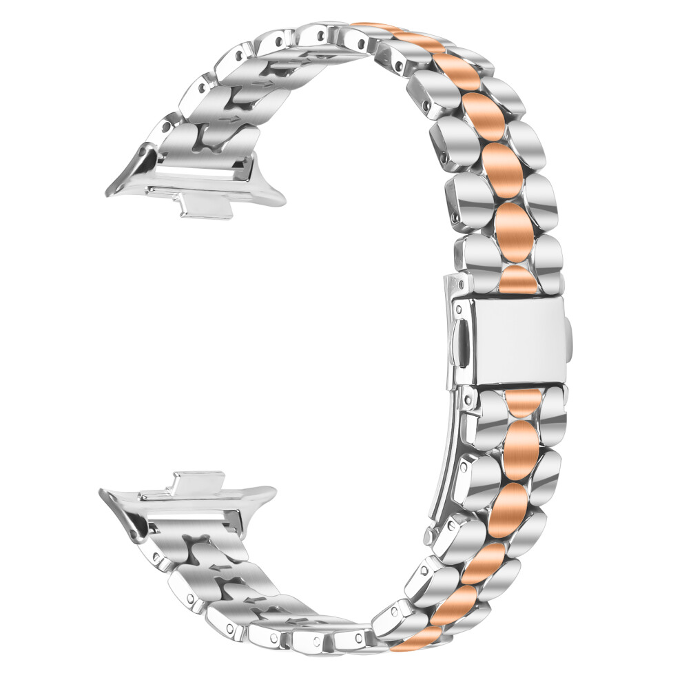 (Silver / Rose Gold) For Xiaomi Redmi Watch 5 / 4 Watch Band Pearl-Shape Stainless Steel Electroplating Wrist Strap Silver,Gold 6914292673948