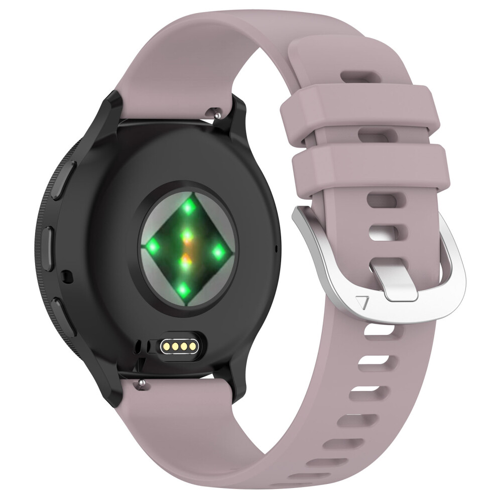 (Violet) 20Mm Glossy Watch Band For Garmin Forerunner 570 42Mm / Forerunner 245 / Approach S50 Adjustable Silicone Strap 6914291849504