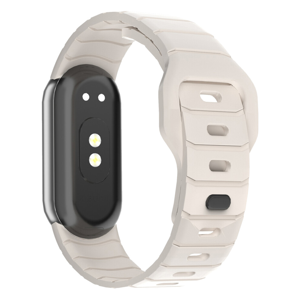 (Starlight) Adjustable Strap For Xiaomi Smart Watch Band 10 / 9 / 8 Armor Reverse T-Buckle Silicone Watch Band 6914292555275
