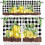 Rustikt hjortegårdsgardin med kap 135x43 cm 1