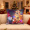 Coussin décoratif lumineux de Noël 45x45cm 1