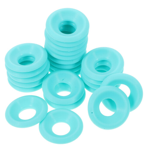 Joints d'étanchéité en silicone pour bouchons à bascule – Vert clair, 24