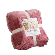 Manta Sherpa MOQIN Twin 100x120cm em Fleece Macio e Reversível