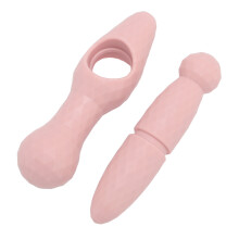 Triggerpunkt-Handmassagegerät aus Silikon rosa
