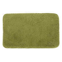 Tapis de salle de bain en chenille 61 x 41 cm avec envers en caoutchouc