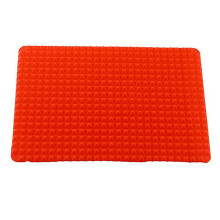 Tapis de cuisson en silicone rouge 39 x 27 cm