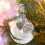 Juleengel fjer ornament kugle 1