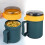 Mug à soupe micro-ondable avec couvercle et cuillère 1