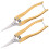 Sécateur de jardin en acier inoxydable 19 cm 1