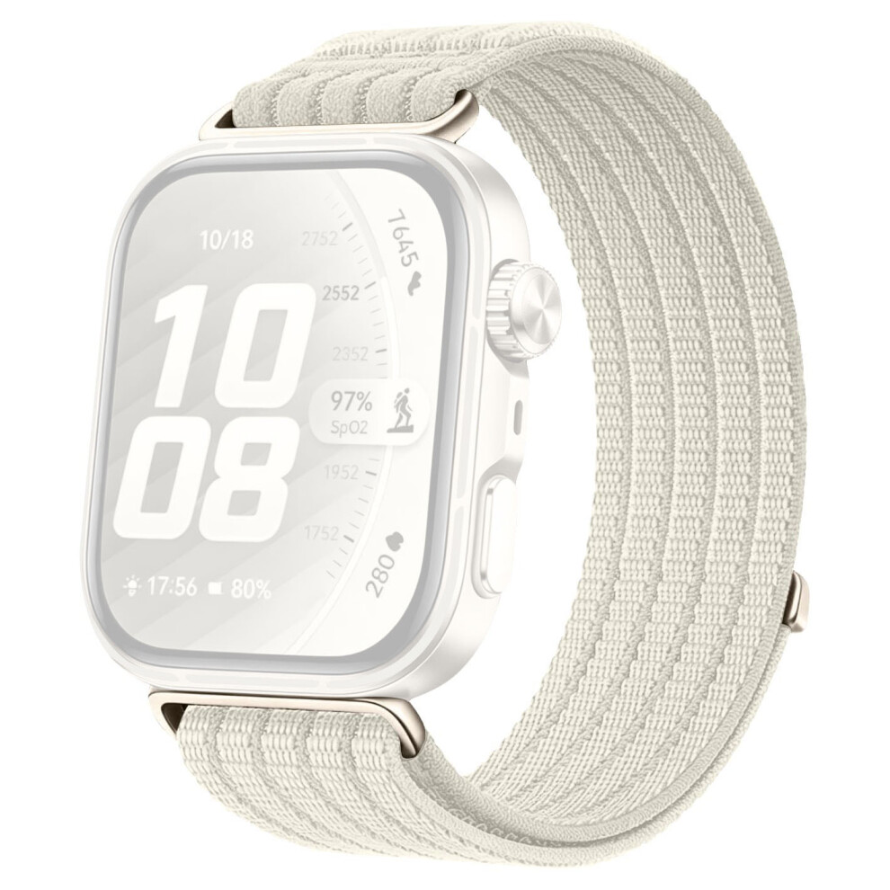 (Starlight) Strap For Huawei Watch Fit 5 Pro / Fit 5 / Fit 4 Pro / Fit 4 / Fit 3 Nylon Breathable Woven Band Replacement Wristband 6914292288838