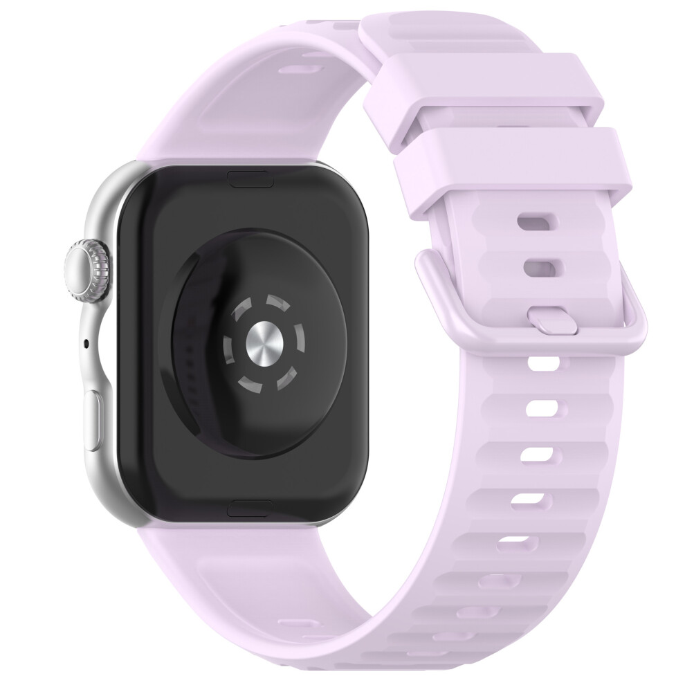 (Lavender ) Silicone Strap For Huawei Watch Fit 5 / Fit 5 Pro / Fit 4 / Fit 4 Pro / Fit 3 Sport Band Adjustable Wristband Purple 6914295068277
