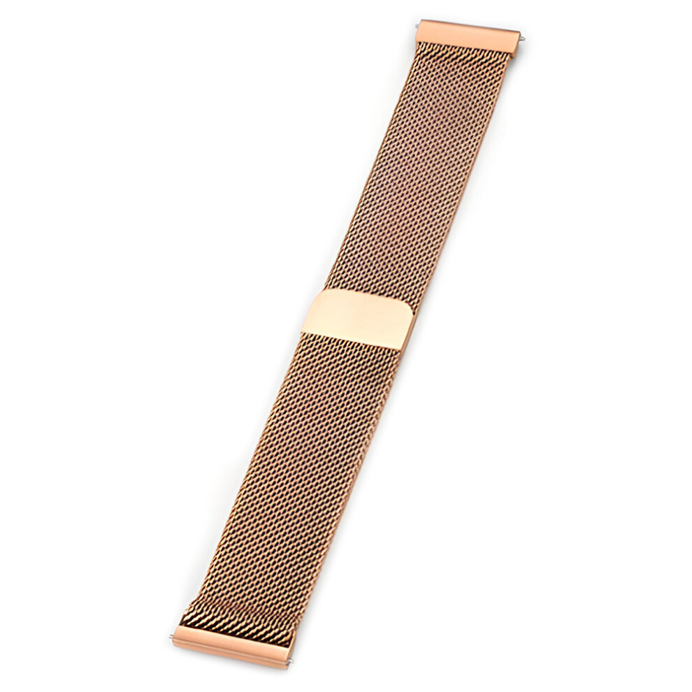 (Rose ) W20 Watch Strap For Samsung Gear S3 Classic / Watch 46Mm / Watch3 45Mm / Huawei Watch 4 / Watch 4 Pro / Watch Gt 4 46Mm Gold 6914292743924