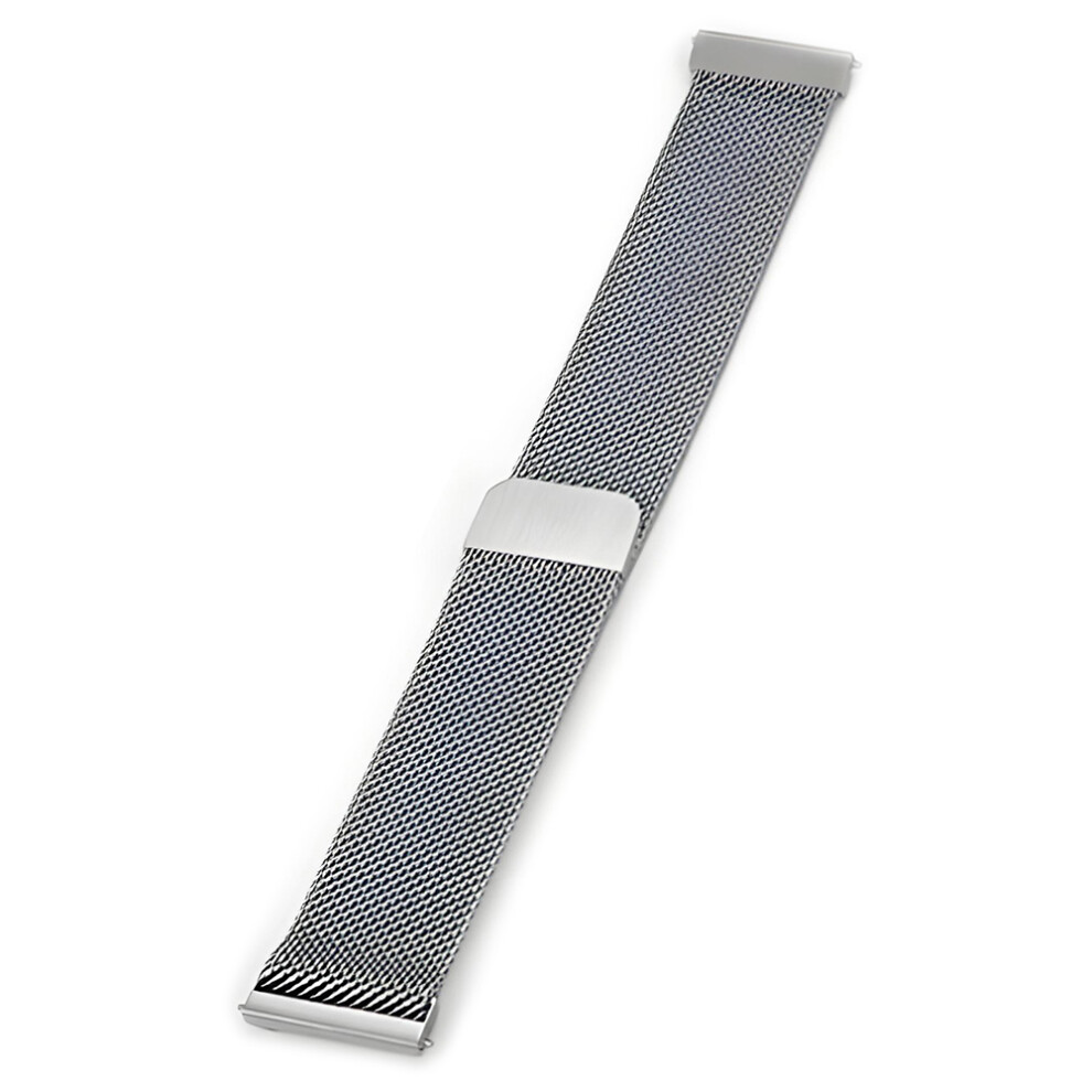 (Silver) W20 Watch Strap For Samsung Gear S3 Classic / Watch 46Mm / Watch3 45Mm / Huawei Watch 4 / Watch 4 Pro / Watch Gt 4 46Mm Silver 6914296865790