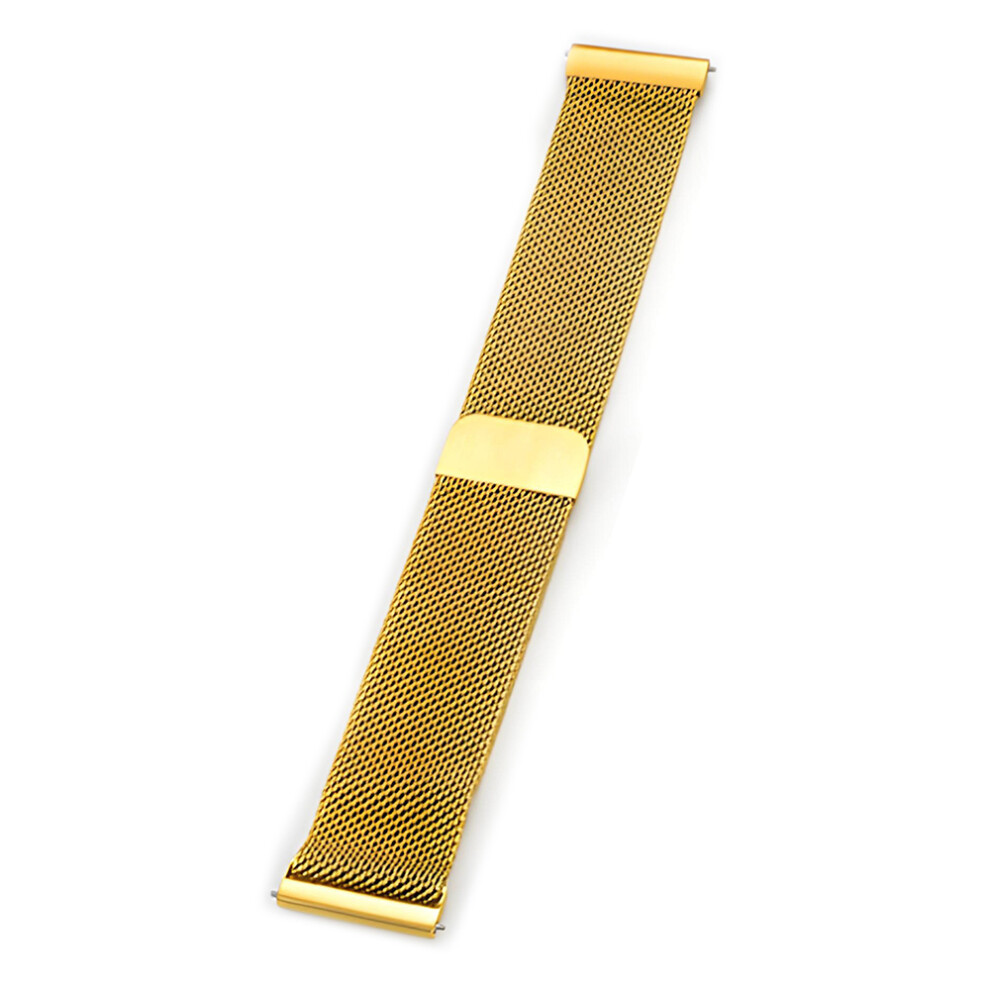 (Gold) W20 Watch Strap For Samsung Gear S3 Classic / Watch 46Mm / Watch3 45Mm / Huawei Watch 4 / Watch 4 Pro / Watch Gt 4 46Mm Gold 6914290453849