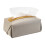 Boîte à mouchoirs rectangulaire en cuir – Décoration moderne 1