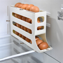4-Tier Egg Dispenser for Refrigerator