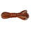Flat Real Leather Cord 5mm Light Brown 5m 1