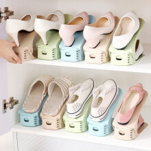 Ludlz Shoe Rack Adjustable Double Layer 2-Tier