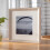 Pine Solid Wood Photo Frame Square Rustic Design 1 Pack 1