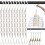 Συσκευασία 10 κρεμάστρων Magic Hangers 5 οπών – Πλαστική κρεμάστρα ντουλαπιών 1