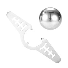 Espresso Cooling Ball Easy to Clean Reusable with Stand for Home Cafe Tea