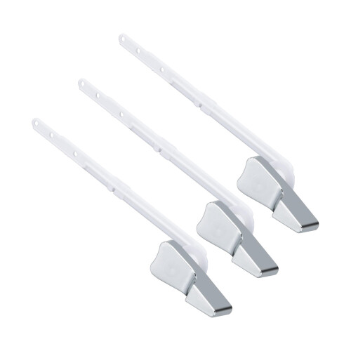 3pcs Elegant Bathroom Flush Handles Replacement Toilet Valves