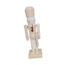 DIY Wooden Christmas Nutcracker Paintable Tabletop Ornament Christmas Gifts for
