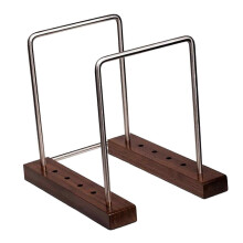 Vinyl Records Storage Holder Wood Storage Rack for files Recipes Newspapers