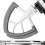 Batedor com borda flexível para batedeiras KitchenAid com cabeça inclinável 1