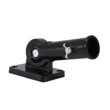 Flag Pole Holder Sturdy Aluminum Alloy Wall Mount for Porch Balcony Outdoor