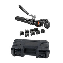 Manual Hydraulic Crimper Hand Tool Heavy Duty with Storage Case with Dies