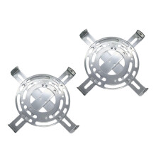 2x Light Fixture Mounting Bracket Close to Ceiling Light Mount Plate Round Wall