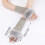 Rhombic Pattern Fingerless Arm Covers Acrylic Fibre-White 3