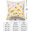 Gule Coreopsis putetrekk 16x16 tommer (2 stk.) 5