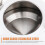 Stainless Steel Tea Kettle White 2.5L 3