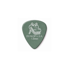 Dunlop 417R1.5 Gator Grip, Green, 1.5mm, 72/Bag