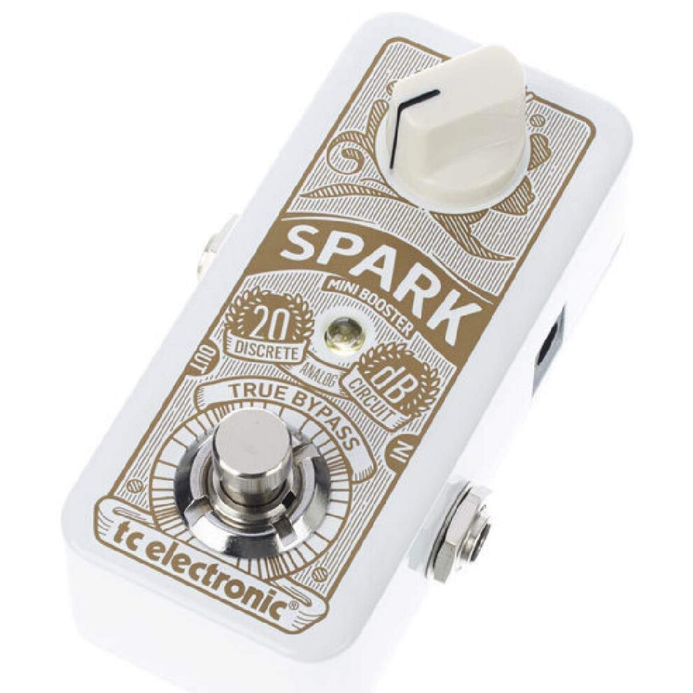 Tc Electronic Spark Mini Booster Guitar Pedal - Ultra-Compact 20Db Cle