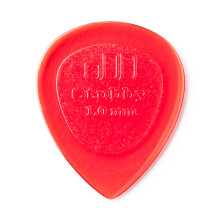Dunlop 474R1.0 Stubby, Red, 1.0mm, 24/Bag