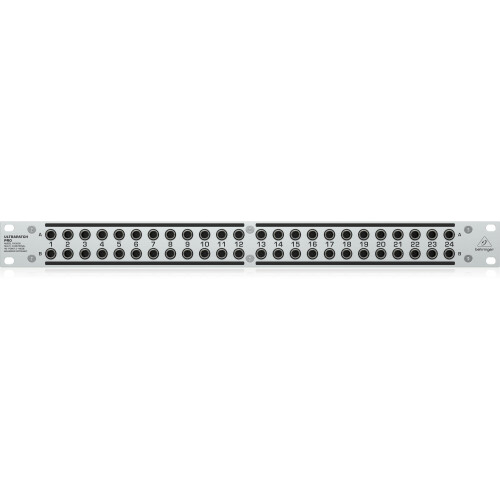 Behringer ULTRAPATCH PRO PX3000 Multi-Functional 48-Point 3-Mode Balanced Patchbay