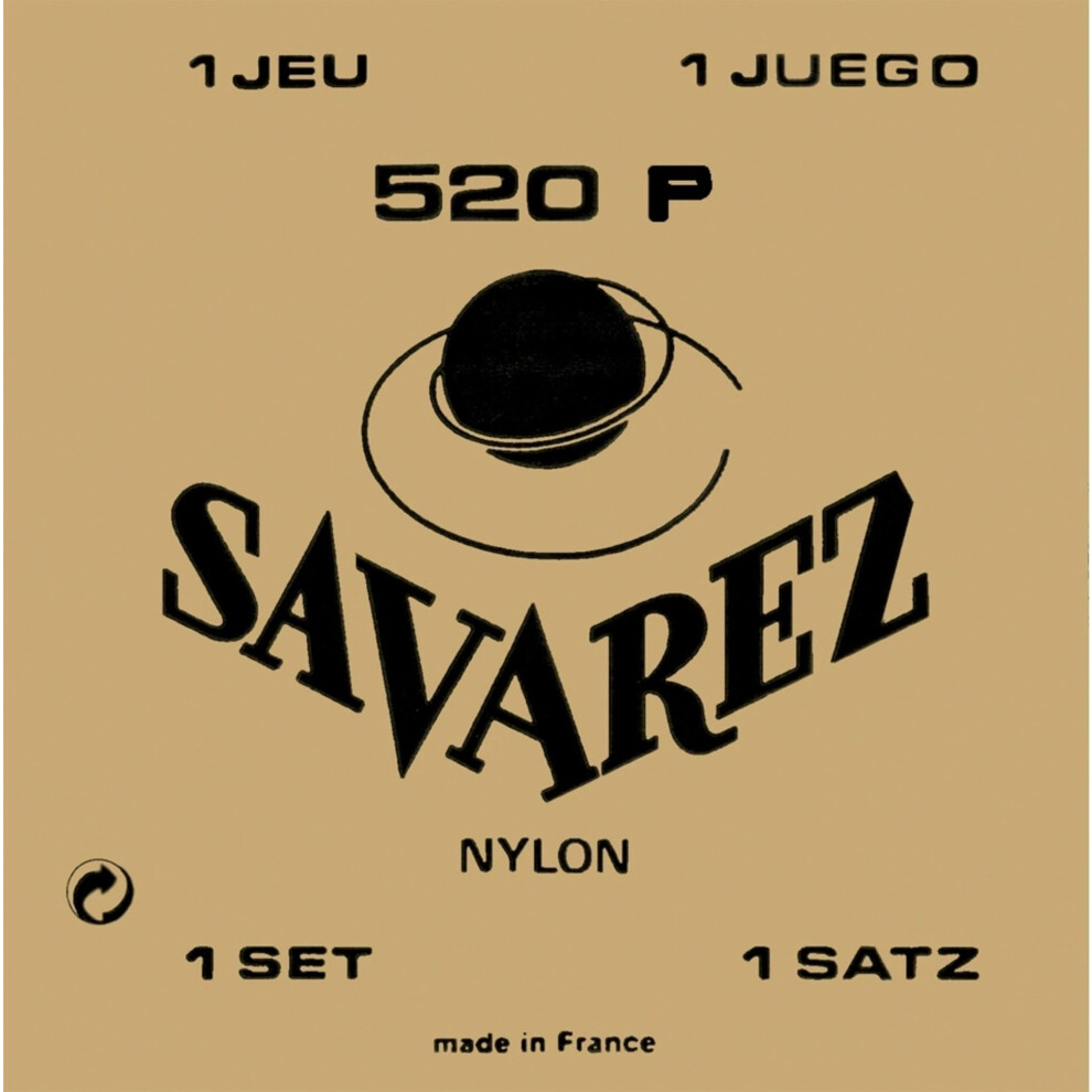 Savarez 655857 Classical Guitars Strings Set Traditional Concert 520P