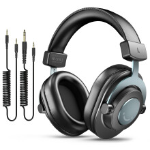 FIFINE Studio Monitor Headphones for Recording-Over Ear Wired Headphones for Podcast Monitoring, Streaming Comfortable Equipment with Detachable Cabl