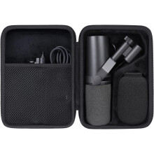 Aenllosi Hard Carrying Case for Shure Microphone SM7dB/SM7B/MV7/MV7X,Only Case (Black)