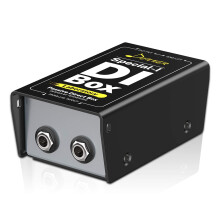 Donner Passive DI-Box Special-I Professional High-Performance DI Unit Hum Eliminator 1/4" Instrument Direct Box to Balanced & Unbalanced XLR