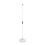 Gravity MS 23 W - Microphone Stand with Round Base, White 1
