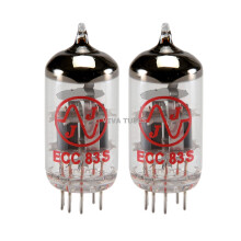 JJ Electronic New in Box Gain Matched Pair s Tesla 12AX7 ECC83-S Vacuum Tubes